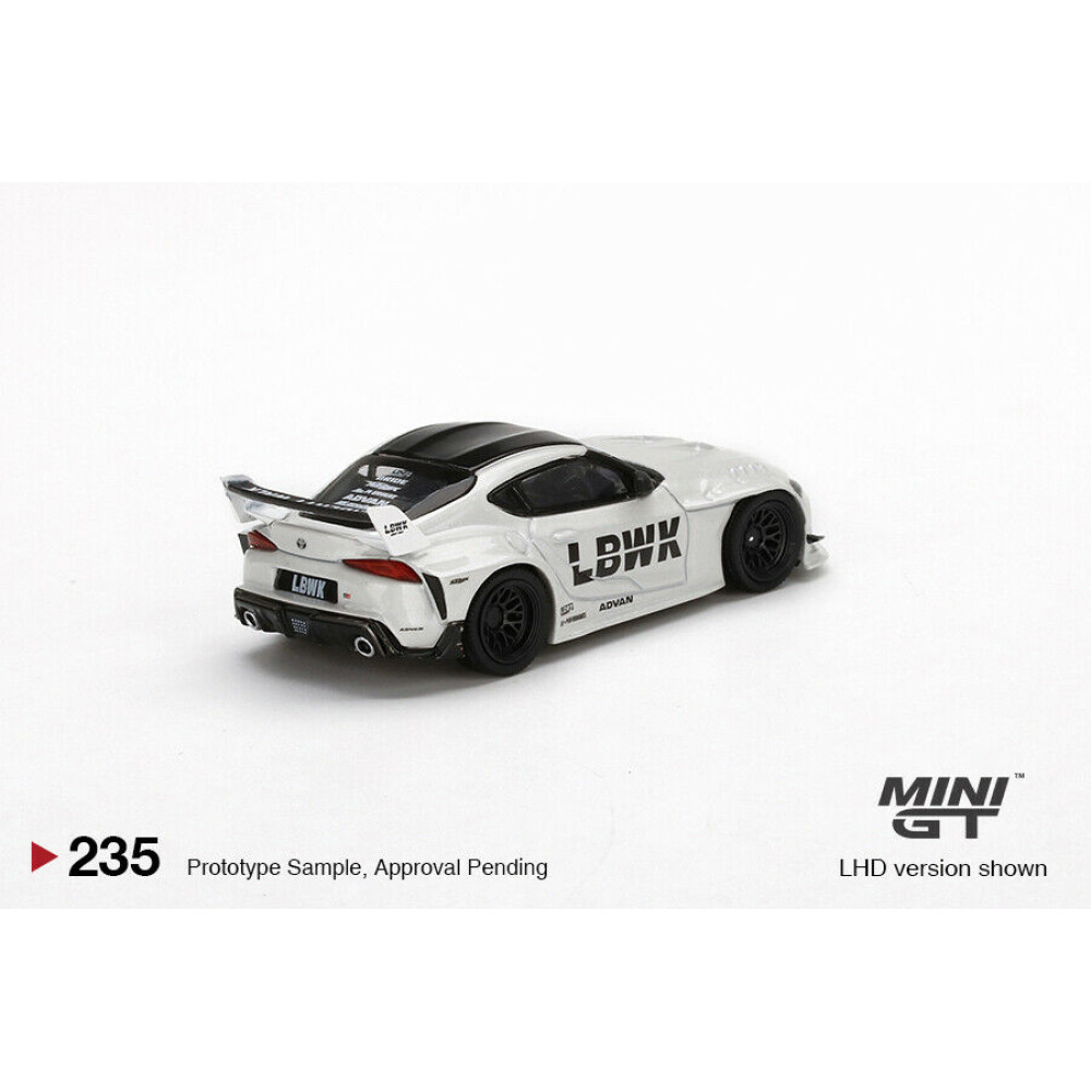 Машинка Mini GT LB☆WORKS Toyota GR Supra White - купить в